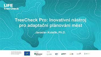 Tree Check Pro: inovativní nástroj pro adaptační plánování měst