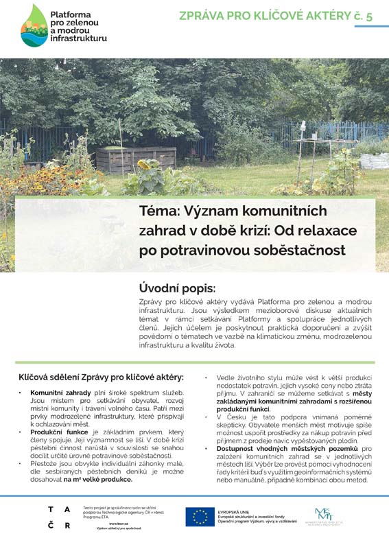 Význam komunitních zahrad v době krizí: Od relaxace po potravinovou soběstačnost Význam komunitních zahrad v době krizí: Od relaxace po potravinovou soběstačnost