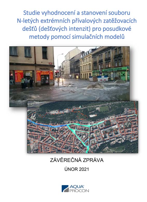 Studie – extrémní srážky Studie - extrémní srážky